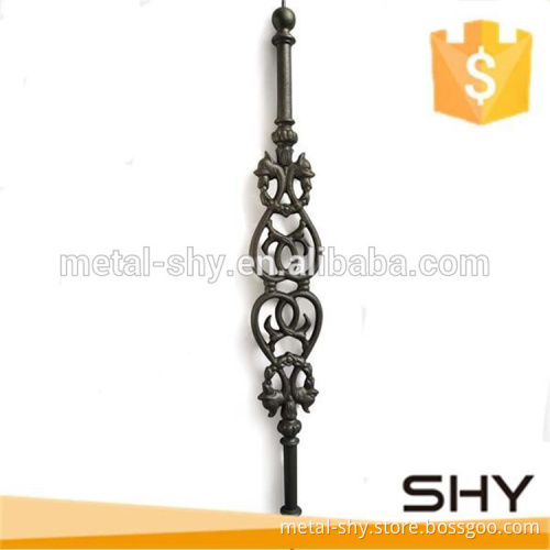 cheap decorative wrought iron metal staircase handrail balustrade